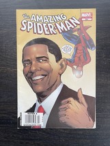 Barak Obama Spider-Man 2nd Printing  - £5.59 GBP
