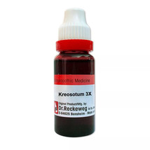 5 Pack  Dr Reckeweg Kreosotum 3X Mother Tincture Q 20ml - £39.72 GBP