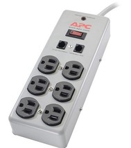 SurgeArrest 6 outlet GRAY METAL Power Strip Surge Arrest Protect +Phone ... - $1,321.56 MXN
