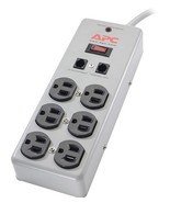SurgeArrest 6 outlet GRAY METAL Power Strip Surge Arrest Protect +Phone ... - $99.34 CAD