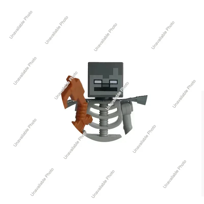 Hot Toys Cartoon Game Steve Pixel Figures My World Building Blocks (l9) - $7.00
