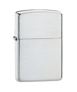 Zippo Windproof Lighter Armor Brushed Sterling Silver - £202.55 GBP