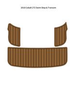 2018 Cobalt 272 Swim Step Platform Transom Pad Boat EVA Foam Teak Deck F... - $350.00