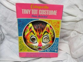 Vintage collegeville halloween costume with mask #456 tiny tot fluffy ki... - $74.25