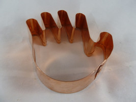 Copper Hand 5&quot; Cookie Cutter Great for birthday parties for kids 5 and u... - £6.33 GBP