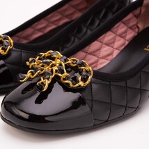 The Bellarose Black Quilted Leather Women Heel image 3