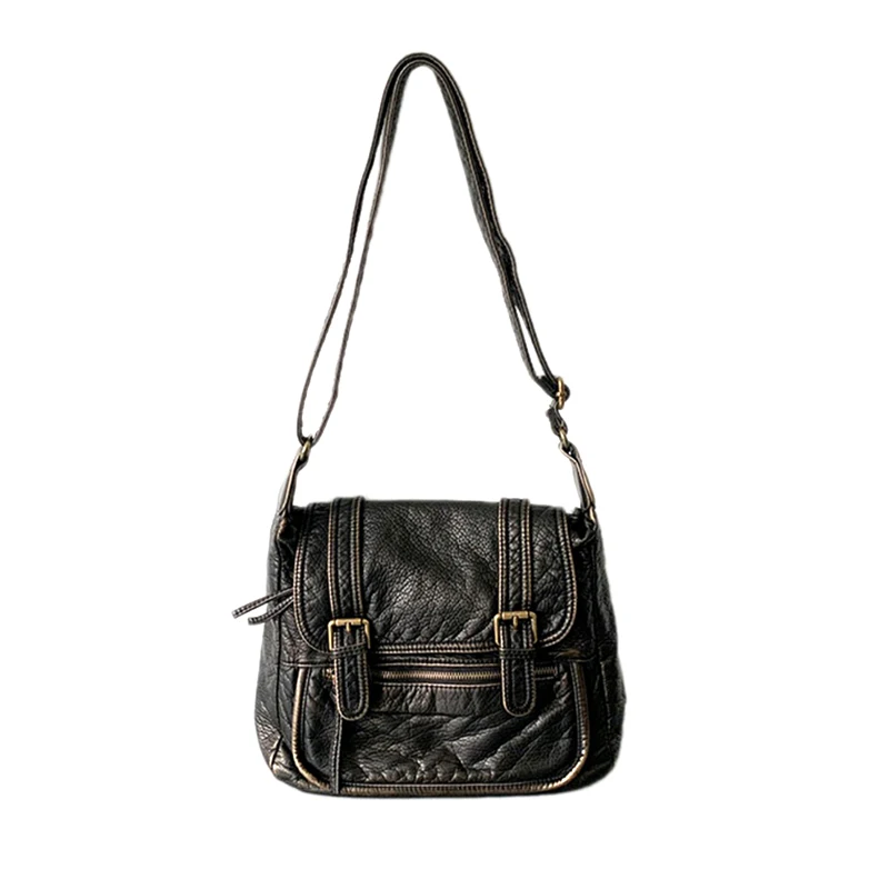 Annmouler Designer Bag for Women Vintage Shoulder Bag Quality Crossbody Bag Soft - £110.50 GBP