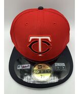 Minnesota Twins 7 1/2 59Fifty New Era Hat Fitted Cap - $41.86 CAD