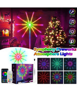 Led Firework Strip Lights Dream Color Rgb Smart Music Sync App &amp; Remote ... - £31.37 GBP