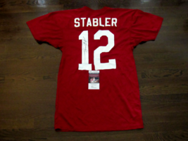 Ken Kenny Stabler Alabama Tide Hof Signed Auto Vintage Russell Jersey Jsa Beauty - $593.99