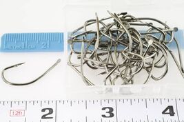 1# 100 Pieces Wanshi Fishing Hooks Flat No Eye Hole End Sharpened Black ... - $58.96 MXN