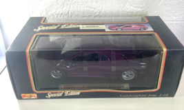 Maisto Special Edition Purple Lamborghini Jota (1995) 1:18 #31829 - £38.75 GBP