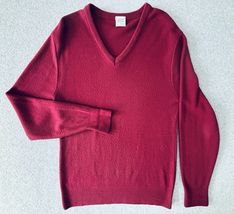 Pierre Cardin Vintage Long Sleeve Jumper Sweater - Maroon - Men's Large ... - $33.14
