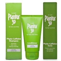 Plantur 39 Caffeine Shampoo 250ml, Conditioner 150ml &amp; Tonic 200ml | Fine &amp; Brit - £30.83 GBP