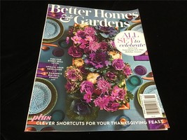 Better Homes and Gardens Magazine November 2021 All Set to Celebrate! - £9.67 GBP