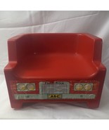 Vintage 1984 Fisher Price Fire Engine Child Seat Rare Kid Toddler Toy Kids  - £19.61 GBP