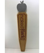 Vintage Naked Flock Hudson Valley Hard Cider 11¾&quot; Beer Tap Handle - £37.35 GBP