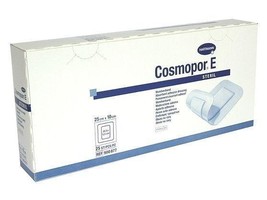 Cosmopor E Sterile Adhesive Wound Dressings 25cm x 10cm x 25 Surgical Cuts Burns - £33.97 GBP