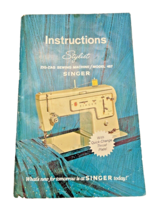 Manual Instruction 1969 Singer Stylist Zig Zag Sewing Machine Model 457 ... - $13.89