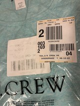 2 Brand New, OG Packaging, Baby Blue J.Crew T-shirts, Size Large, 95% Cotton - £29.24 GBP