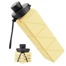 Infitran Collapsible Water Bottles, BPA-Free Leak-Proof Silicone Foldable Water - $23.74