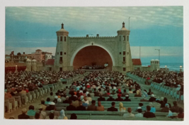 Grand Night for a Concert Bandshell Daytona Beach FL Dexter Press Postcard 1962 - £3.72 GBP