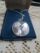 Franklin Mint 1973 Mother&#39;s Day Commemorative Sterling Silver Medal Box Coa New - £47.47 GBP