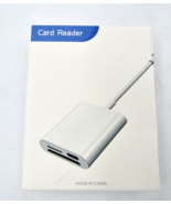 For iPhone iPad Compact Portable SD / Micro SD Card Reader Adapter - NEW - £8.53 GBP