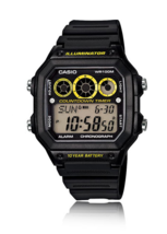Casio Digital Men&#39;s Watch AE-1300WH-1A - £32.13 GBP