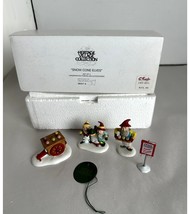 Dept. 56 Christmas Village Accessories Snow Cone Elves #56375 Original Box - £13.93 GBP