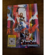D23 2022 THOR LOVE AND THUNDER COLLECTIBLE CARD SET MARVEL DISNEY MOVIE ... - £7.13 GBP