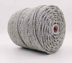 PG COUTURE 3 Ply/Twisted Melange Color Cotton Cord/Dori (10m, 4mm) Threa... - £11.50 GBP+