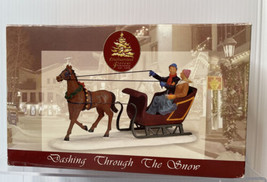 Lemax Dashing through the snow sleigh village enchanted forest Xmas  A-307 - £14.03 GBP