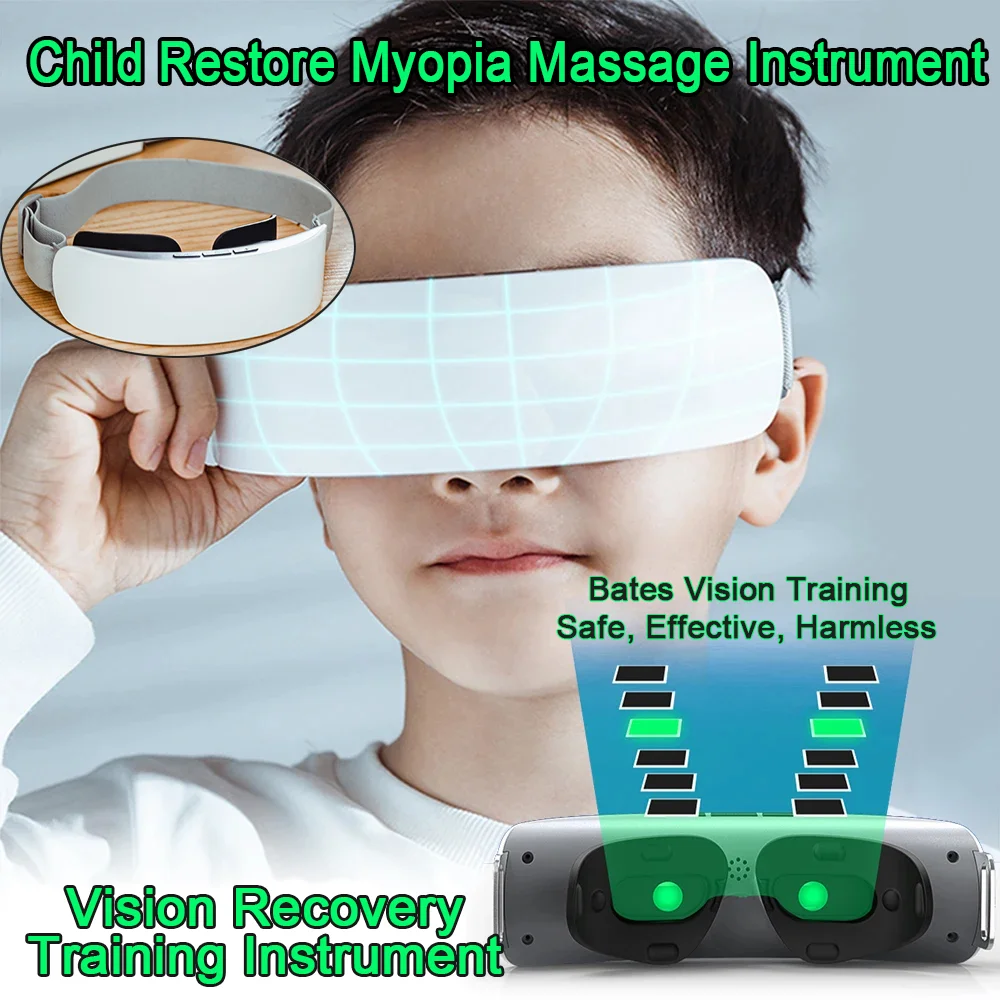 Vision Recovery Training Device EMS Acupressure Child Restore Myopia Gla... - $71.04+