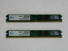 Dell 4GB (2GBX2) Desktop Memory PC2 6400 800MHz No - ECC DDR2 Snpyg410c/... - £39.26 GBP