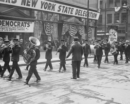 Band Parade outside 1916 Democratic National Convention in St. Louis Pho... - $8.81+