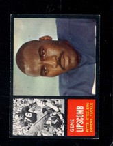 1962 Topps #133 Gene Lipscomb Vgex Sp Steelers *X96756 - £5.10 GBP