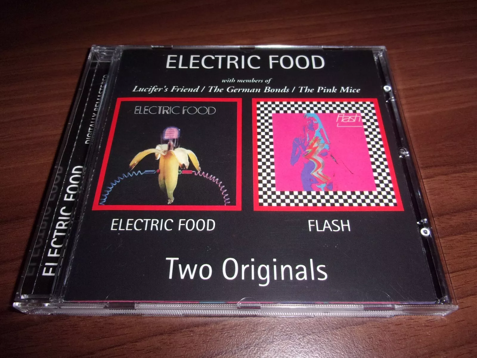 Electric Food – Electric Food / Flash CD - early Lucifer&#39;s Friend - $19.00