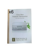 EMINENCE clear skin probiotic moisturizer travel packets size (pack of 6) - $281.58 MXN