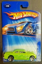 2004 Hot Wheels  Ford Shoe Box  #172 Green w/ Flames  HW11 - £4.71 GBP