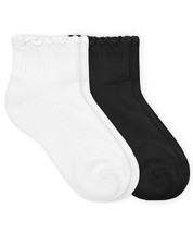 Jefferies Socks Womens Lace Trim Ribbed Cushion Ankle Quarter Sport Sock... - $171.13 MXN