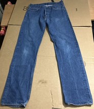 Vtg 80&#39;s Men&#39;s Levi&#39;s 501 Xx Selvedge Button 524 1501 0117 Denim Jeans 36 X 38 - $144.53