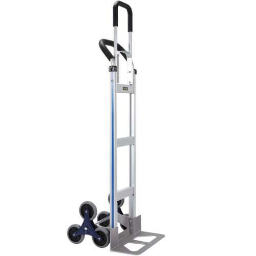 Stair Climbing Cart, 550 lbs Load Capacity, Aluminum Hand Truck Dolly with Dual