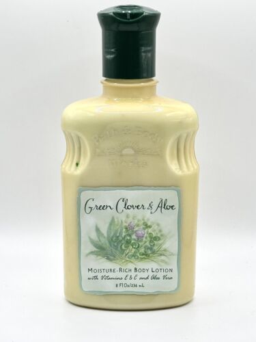 Primary image for Bath & Body Works Vintage Green Clover & Aloe Moisture-Rich Body Lotion 8oz NEW