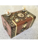 Steampunk Trunk Style Trinket Box 2 - $34.25 CAD