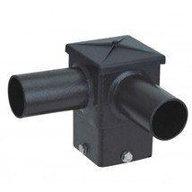 Orbit 4ST90HZ2 HORIZONTAL TWIN 90 DEG TENON FOR 4&quot; SQUARE POLE- BRONZE - $1.47 CAD
