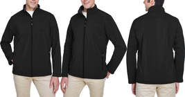 Mens TALL Two Layer Fleece Bonded Soft Shell Water Repellent Jacket LT-5... - £39.17 GBP+