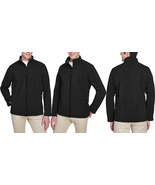 Mens TALL Two Layer Fleece Bonded Soft Shell Water Repellent Jacket LT-5... - £39.32 GBP+