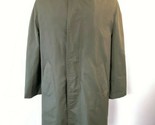 Aqueduct Rainwear Jacket size 40R Olive Green Military? Treesdale Safety... - $19.95