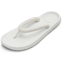 Allbirds Men&#39;s Sugar Zeffers Flip Flops Blizzard 13 - £17.98 GBP